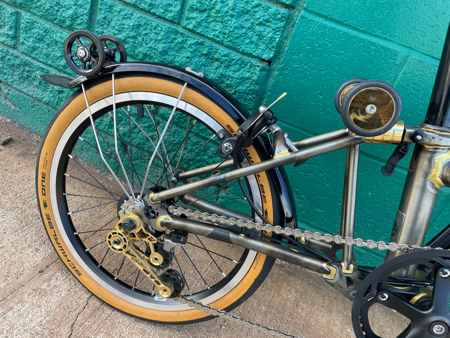 Brompton S2L raw lacquer