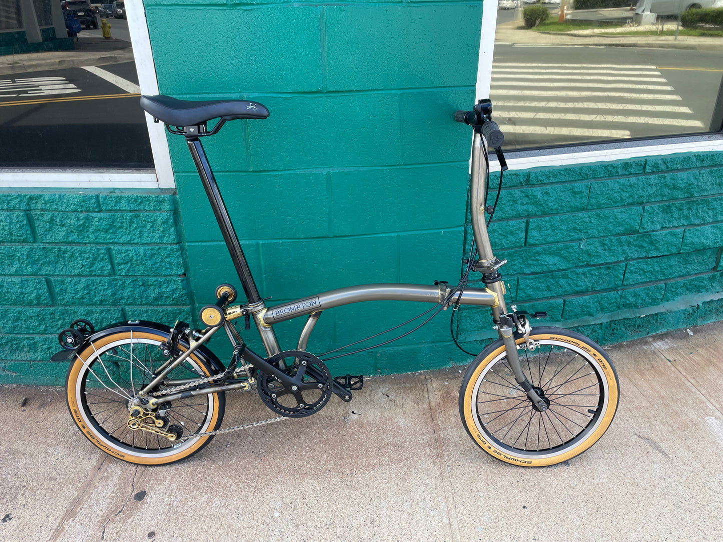 Brompton S2L raw lacquer
